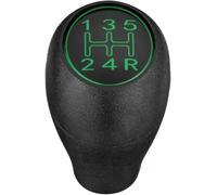 Weixxoai Adaptador pomo cambio coche Perilla de cambio de marchas manual de 5 velocidades para Peugeot 504 505 309 205 GTI CTI, manija de palanca de cambios de plástico(Verde)