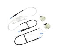 Weixxoai Elevalunas del coche Para Passat B6 2006 2007 2008 2009 2010 2011 Kit de reparación regulador ventanilla eléctrica para coche puerta delantera izquierda 3C1 837 461