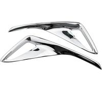 Weixxoai Rejillas parachoques delanteras Cubierta de luz antiniebla para Toyota C-HR para CHR 2016-2023