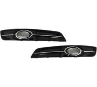 Weixxoai Rejillas parachoques delanteras Parachoques delantero inferior para coche A3 2010-2013 cubierta de luz antiniebla, marco lámpara rejilla(Left and Right)