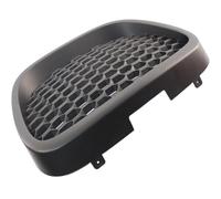 Weixxoai Rejillas parachoques delanteras Rejilla de luz antiniebla para coche estilo rejilla frontal tipo panal negra c