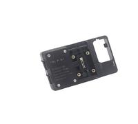 Weixxoai Soporte de navegación para Motocicleta Soporte de navegación para teléfono Inteligente Motocicleta para Suzuki para V-Strom 650 DL 2004-2011 1000 DL1000 2004-2013(Wireless Charging)