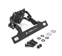 Weixxoai Soporte de navegación para Motocicleta Soporte Parabrisas Motocicleta Smartphone Navegador para Suzuki para V-Strom 650 2004-2011(Bracket A)