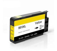 WEIYAOYAOWH Cartucho de Tinta Compatible for impresoras Off-Ejet Pro 8100, 8600, 8610, 8620, 8630, 251dw y 276dw (Modelos 950, 951, 950XL y 951XL).(Yellow)
