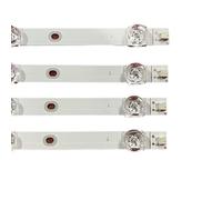 WEIYAOYAOWH Tiras de retroiluminación LED de 12 LED for RNSM-U5839 CHIQ U58G5500 U58G7N SL581MU 58D2P 58F8 58DP600 LB-C580U18-EF8-R(2 Kit For 2 TV)