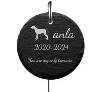 WEIYOUDP Piedras conmemorativas de jardín personalizadas para mascotas, en memoria de perro o gato, regalo de condolencias por la pérdida de mascotas, regalos conmemorativos personalizados para