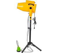 WEIZIIA Máquina de Burbujas con cañón de Espuma, máquina de Espuma para escenarios Grandes, máquina de Espuma de 1000 W para Fiestas, máquina de Espuma con Chorro de Efecto de Escenario,Yellow