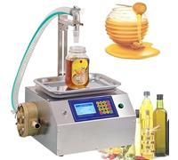 WEIZIIA Máquina llenadora de Miel, llenadora de Botellas, llenadora automática de líquidos con pesaje de 20 g a 10 000 g, caudal de 7 l/min, con Control Digital para Jarabe de Pera Metalpump