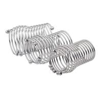 WEJFHBCOV Anillo de acero inoxidable for pene, testículo y testículo con bola de acero, BDSM, anillo de metal for escroto, glande, joyería íntima, juguetes sexuales for hombres y parejas.(S)