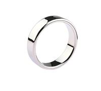 WEJFHBCOV Anillos de pene redondos de acero inoxidable de 6 tamaños, BDSM, de metal, for testículos, glande, joyería íntima, juguetes sexuales for hombres y parejas.(Ø 40mm)