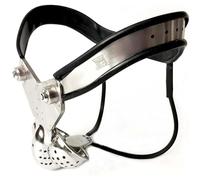 WEJFHBCOV Cinturón de castidad de acero inoxidable SM, jaula for pene, bragas de bondage, cinturón de castidad, juguete sexual for hombres y parejas.(100cm/110cm)