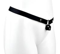 WEJFHBCOV Cinturón de castidad SM, accesorio de banda de goma, cinturón de cuero ajustable BDSM, jaula for pene, accesorio de jaula de castidad for hombres y mujeres.(Pink)