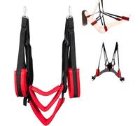 WEJFHBCOV Columpio sexual BDSM Love Swing, kit de bondage sexual for puerta y techo con 5 cojines extra anchos, capacidad de carga de hasta 100 kg for parejas, juguetes sexuales