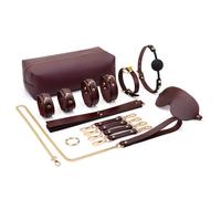 WEJFHBCOV Conjunto de ataduras BDSM de 9 piezas for hombres, mujeres y parejas.(Beige)