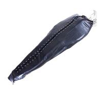 WEJFHBCOV Conjunto sexual de mono de bondage con camisa de fuerza de cuero BSDM, disfraz de camisa de fuerza, juguetes BDSM, disfraces for hombres y mujeres, ropa sexual(Schwarz,M)