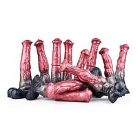 WEJFHBCOV Consolador de caballo SM, consolador gigante XXL con forma de caballo y ventosa fuerte, pene grande de silicona, juguete sexual for el punto G y la próstata for hombres y mujeres.(5120)