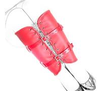 WEJFHBCOV De ataduras BDSM for piernas, esposas de cuero sintético for pies, juego de bondage con correa de nailon ajustable, juego de ataduras BDSMS, juguetes sexuales SM for parejas.(B)