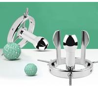 WEJFHBCOV Dilatador anal de metal BDSM, espéculo hueco, espéculo anal, dilatador vaginal for hombres, expansor anal de acero inoxidable, juguetes sexuales BDSM for parejas(Lang)