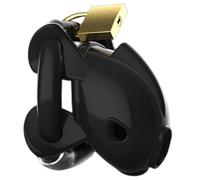 WEJFHBCOV Jaula de castidad for pene de silicona suave SM con anillo de pene ajustable de 3 tamaños, juego de bondage, juguetes sexuales BDSM for hombres y parejas.(A)