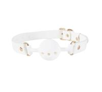 WEJFHBCOV Mordaza de bola ajustable de 3 tamaños, con boca abierta y separador, de silicona transpirable, juguete sexual for parejas, hombres y mujeres.(S)