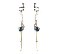 WEJFHBCOV Pinza for pezones de acero inoxidable con colgante, pinzas for pezones de tensión ajustable, juguetes sexuales eróticos SM for mujeres y parejas(B)