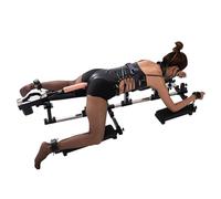 WEJFHBCOV Silla de escalada BDSM de rodillas con barra separadora, máquina sexual y esposas, juguetes sexuales for hombres, mujeres y parejas.