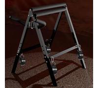 WEJFHBCOV Silla sexual BDSM con esposas y tobilleras, juego de bondage, silla sexual for entrenamiento SM, muebles, juguetes sexuales for hombres y mujeres, parejas.