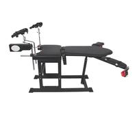 WEJFHBCOV Silla sexual multifuncional BDSM, silla ginecológica con máquina sexual, esposas y tobilleras, juguetes sexuales BDSM for hombres, mujeres y parejas.(Mit Maschine)