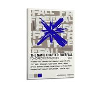 WEJWHHTHUU Póster estético de The Name Chapter FREEFALL por TOMORROW X TOGETHER. Póster estético para sala de estar, 40 x 60 cm, estilo marco