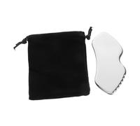 WEKADRIN 1 Juego Tablero De Raspado Herramientas Raspando Tablero De Masaje Herramienta De Masaje Facial Herramienta De Raspado Para Brazos Tabla De Masaje Para Raspar Acero Inoxidable