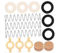 WEKADRIN 1 Set de Reparación de Arandela de Fieltro Guía de Válvula Mejora Precisión Técnica Músicos Instrumentos de Viento