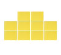 WEKADRIN 10 Láminas de Cera para Abejas Base de Panal Profunda Hoja de Fundación de Colmena de Cera Natural 10 Piezas para Apicultura y Producción de Miel