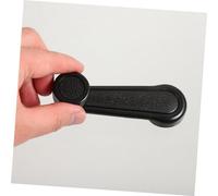 WEKADRIN 10 piezas Manijas para Elevalunas Interiores de Coche Manivela Antideslizante para Ventanas de Puerta Accesorio Compatible con Mecanismo de Elevación Manual Color Negro Elegante