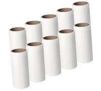 WEKADRIN 10 Piezas Recambios para Rodillo Quitapelusas Portátil de Papel Adhesivo Práctico y Duradero para Ropa Muebles y Mascotas Compacto y para Doméstico y Viajes