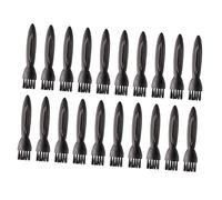 WEKADRIN 100piezas Cepillo De Limpieza Para Afeitadora Cepillo Pequeño De Plástico Diario La Limpieza De Afeitadoras Plumero Para Limpiador