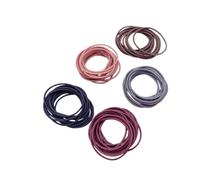 WEKADRIN 100piezas Coletero Sin Costuras De Unidades Goma Elástica Alta Pelo Coletero Para Mujer y Niña Para Peinar El Cabello