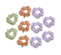 WEKADRIN 10piezas Coleteros De Flores Mixtos De Accesorios De Pelo Elásticos Para Tipos De Cabello Diseño Chic y Atractivo Para Uso Diario Para Cumpleaños y Ocasiones Especiales