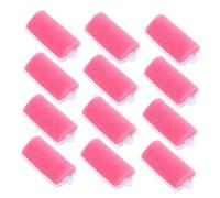 WEKADRIN 12 Piezas Rodillos de Suave para Pelo Rizador sin para Cabello y Corto Herramienta de y Versátil para Mujer Color Rosa
