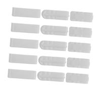 WEKADRIN 15piezas Clip Sellador De Bolsas Al Vacío Multifuncional Para Alimentos Ropa Y Papelería Clips De Plástico Para Sellado Y Ahorro De Espacio