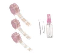 WEKADRIN 1juego Pegatinas De Párpado Doble Adhesivas Sin Costura Para Mujeres De Diferentes Formas Incluye y Botella Spray Impermeables y Resistentes Al Sudor Cuidado De Belleza Para Ojos