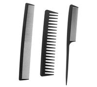 WEKADRIN 1juego Peine Antiestático Para Peluquería De Peines De Diseño Ergonómico Para Cortes y Estilizado De Cabello Fino y Grueso Material Plástico Duradero