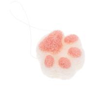 WEKADRIN 1pieza Esponja De Baño Forma De Patita De Gato y Exfoliante Para Ducha y Limpieza Corporal Almacenamiento Compacto y Secado Rápido