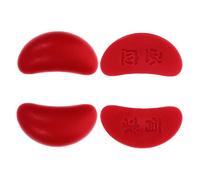 WEKADRIN 2 pares Copa Divinatoria Mini Feng Shui de Plástico de Herramientas Espirituales Chinas para Adivinación y Oraciones Diseño Artístico y Elegante para Ritual Taoísta y