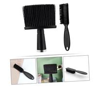 WEKADRIN 2 piezas Cepillo para Cuello de Barbero Ergonómico Duradero para Limpieza de Cabello Salón Profesional Peluquería