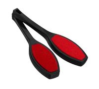 WEKADRIN 2 Piezas Cepillo Quitapelusas y Eliminador de Pelusa Electrostático Doble Cara para Ropa y Mascotas sin Batería Portátil y Fácil de Usar de Negro