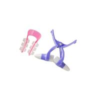 WEKADRIN 2 piezas Clip Nasal de Silicona para y Enderezar la Nariz Juego de Herramienta de para el Tabique Nasal y Corregir Imperfecciones No Interfiere Respiración