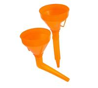 WEKADRIN 2 piezas Embudo para Combustible de Resistente Diseño Flexible y Extendible Boquilla Larga para Coches y Motos Herramienta Multifuncional para Repostaje y Emergencias al Aire