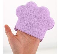 WEKADRIN 2 piezas Esponjas Faciales de Esponja de Alta Densidad con Diseño de Pata de Gato Guantes Exfoliantes Suaves para Limpieza Profunda de Rostro y Cuerpo Cómodos y Ergonómicos de