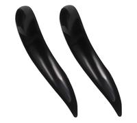 WEKADRIN 2 Piezas Guasha Massage Sticks de Natural Herramienta Manual de Acupuntura para Masaje de Meridianos de Puntos de para Cuello y Espalda Portátil Negro