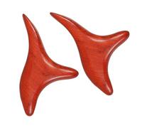 WEKADRIN 2 piezas Masajeador de Madera Bastón de Masaje para Cuidado Piel Alivio de Músculos y Tendones Ligero y Portátil para Piernas Brazos Cuello y Espalda